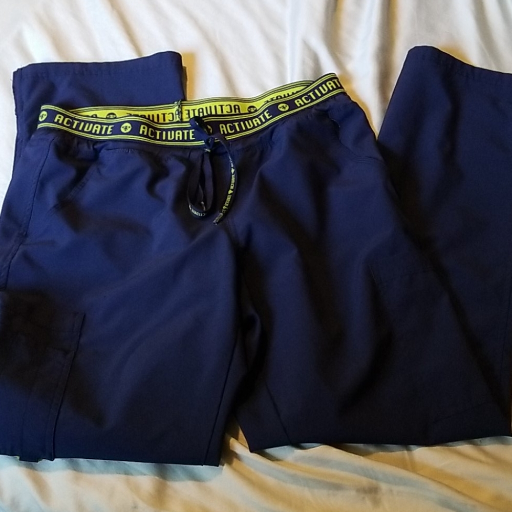 Activate Med Couture navy scrub pants